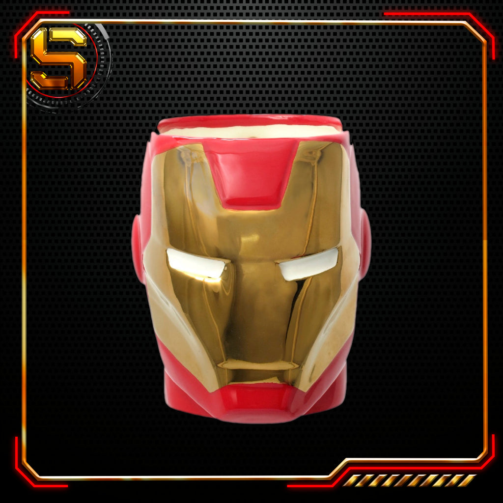 MONOGRAM MARVEL IRON MAN HEAD MUG