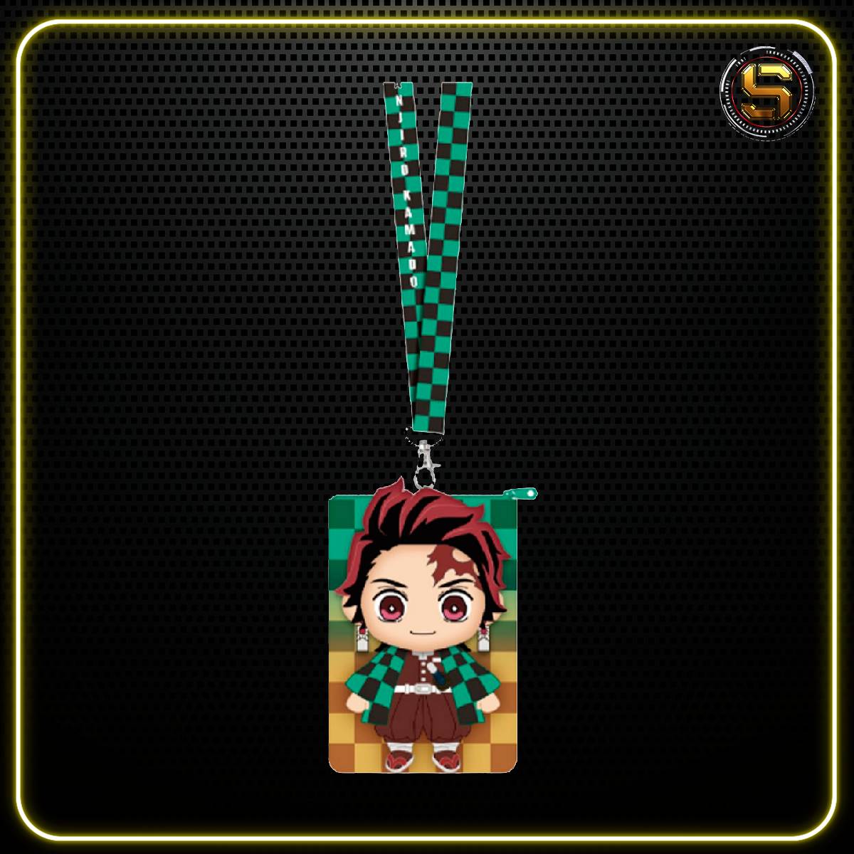 MONOGRAM LANYARD ANIME DEMON SLAYER TANJIRO DELUXE