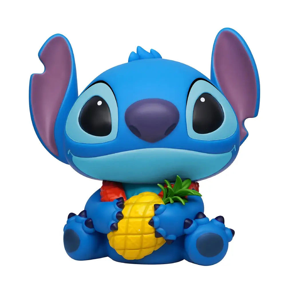 MONOGRAM BANK DISNEY LILO AND STITCH STITCH WITH PINEAPPLE FIGURAL