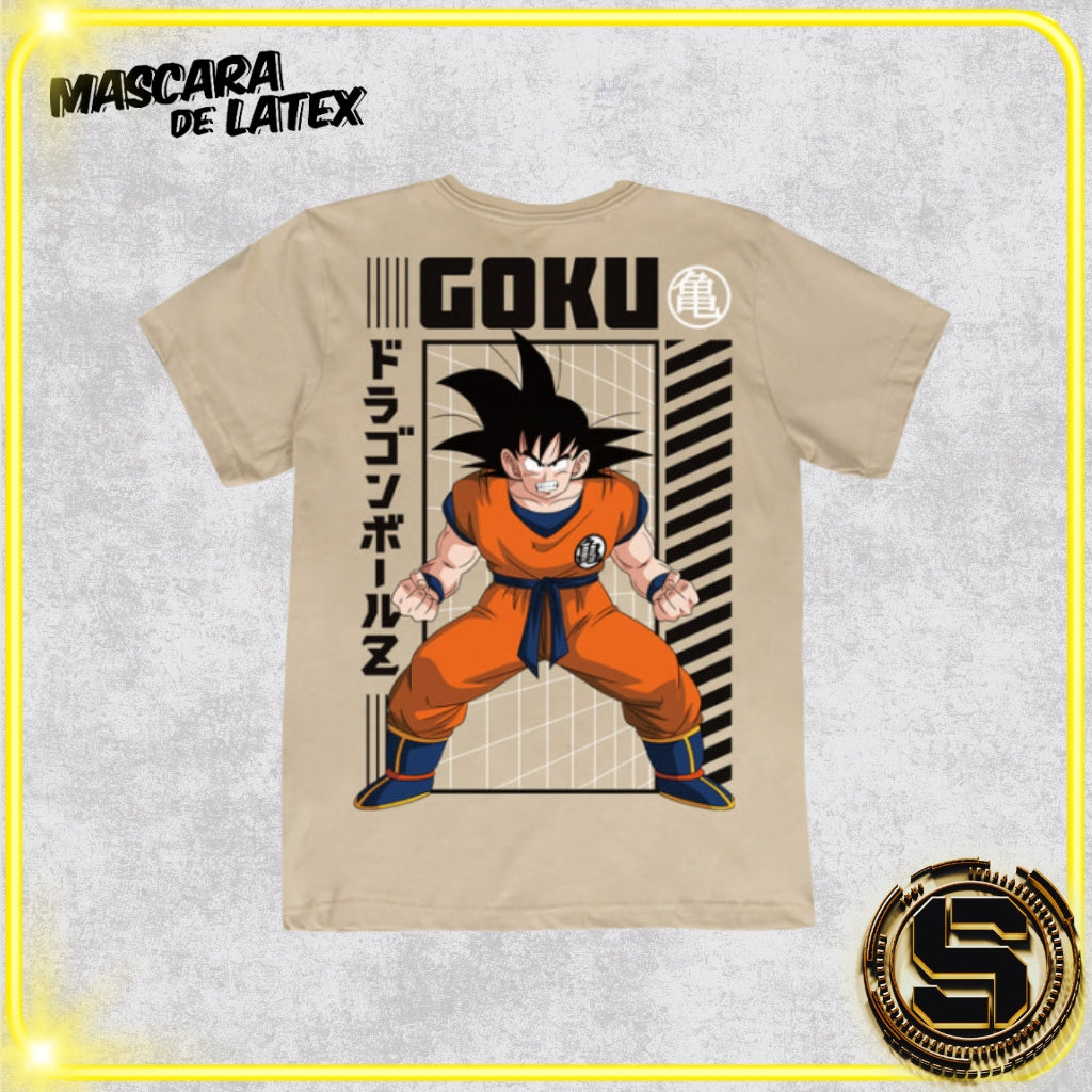 MASCARA DE LATEX PLAYERA DRAGON BALL Z GOKU