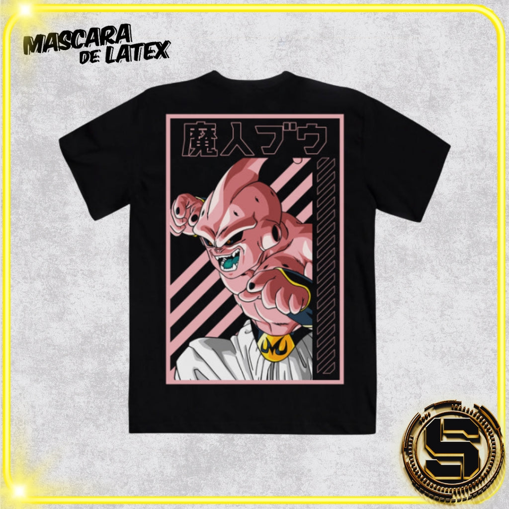 MASCARA DE LATEX PLAYERA DRAGON BALL Z MAJIN BUU