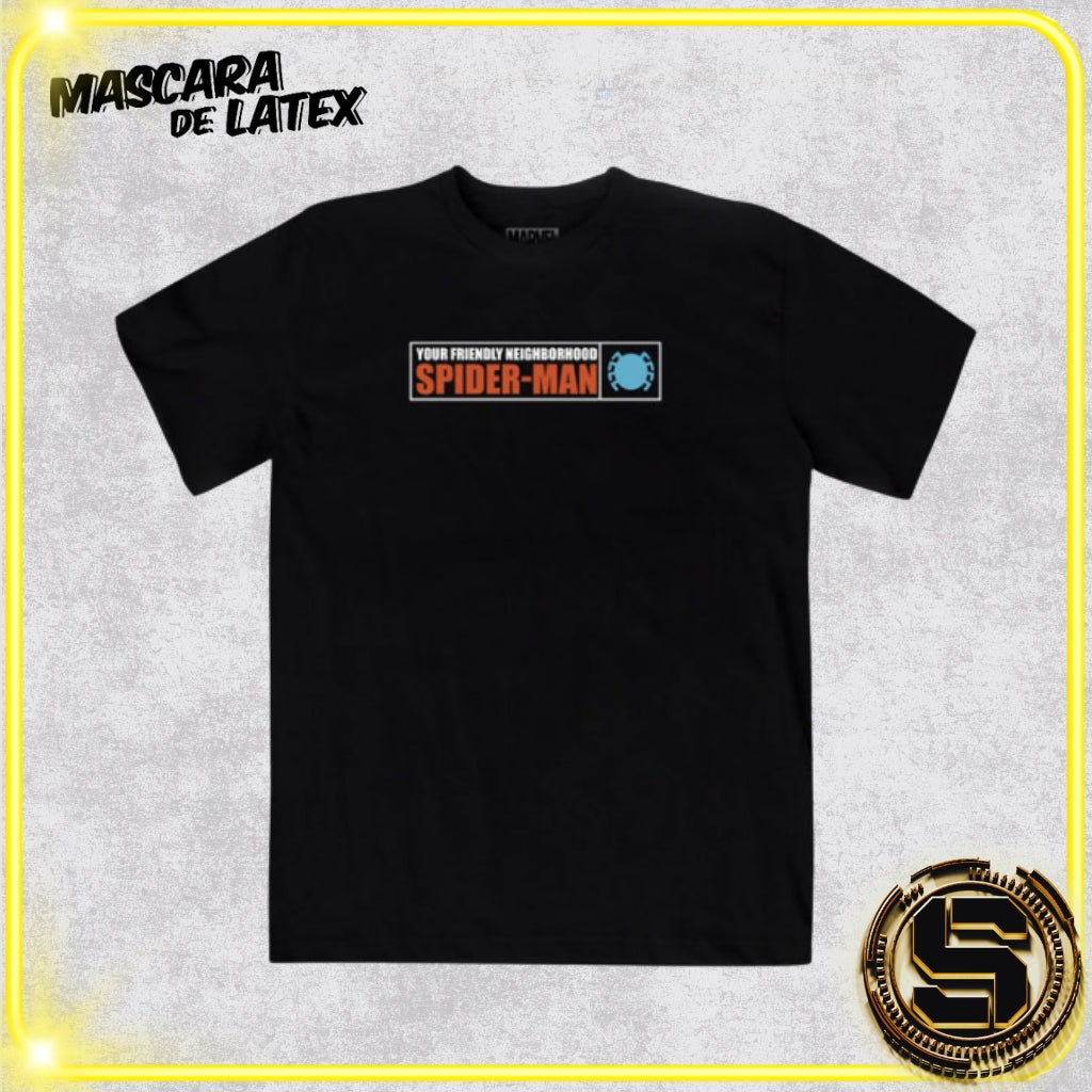 MASCARA DE LATEX PLAYERA MARVEL SPIDERMAN PETER PARKER