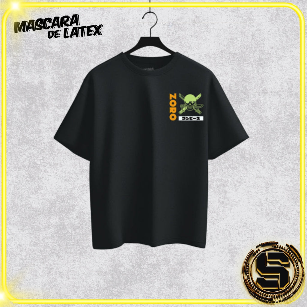 MASCARA DE LATEX PLAYERA ONE PIECE ZORO