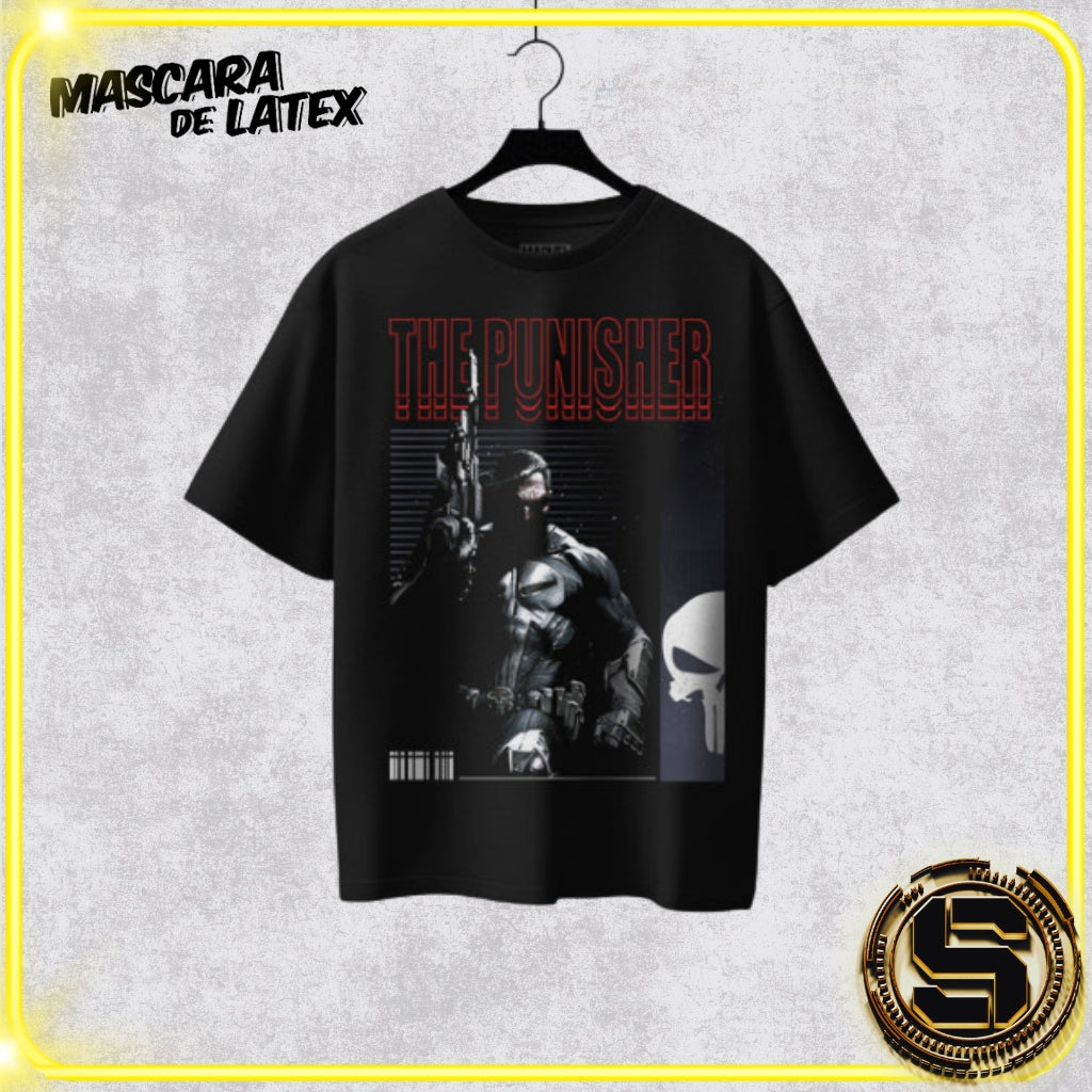 MASCARA DE LATEX PLAYERA MARVEL THE PUNISHER