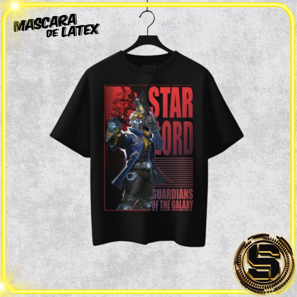 MASCARA DE LATEX PLAYERA MARVEL STAR LORD