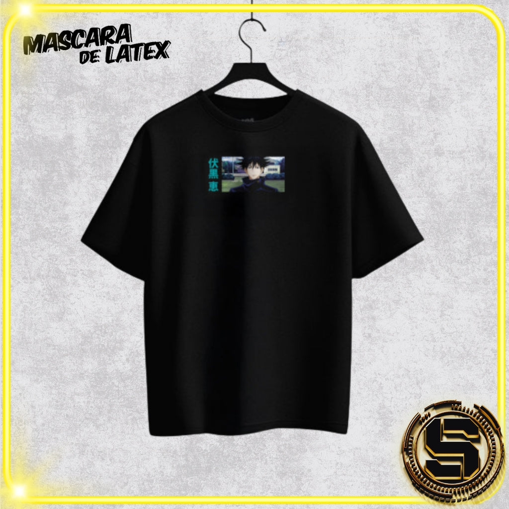 MASCARA DE LATEX PLAYERA JUJUTSU KAISEN MEGUMI
