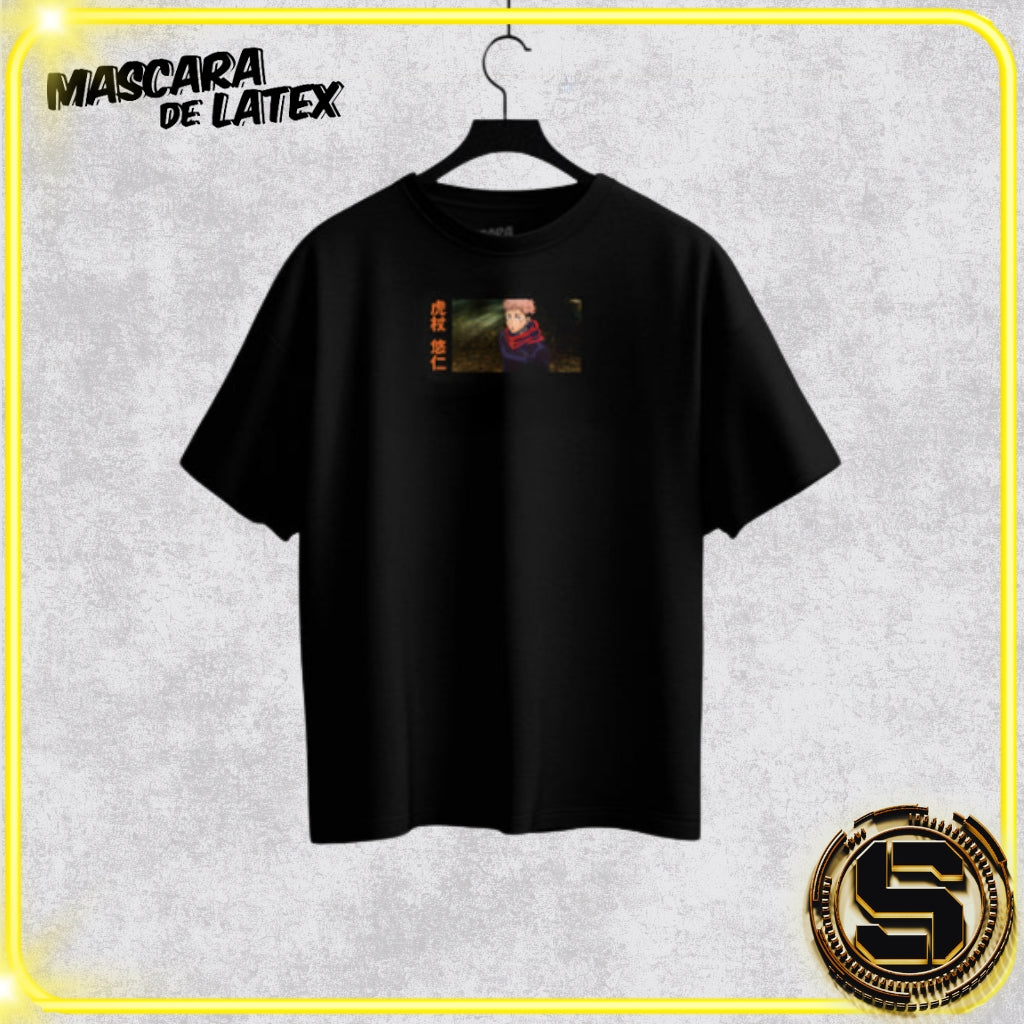 MASCARA DE LATEX PLAYERA JUJUTSU KAISEN YUJI ITADORI