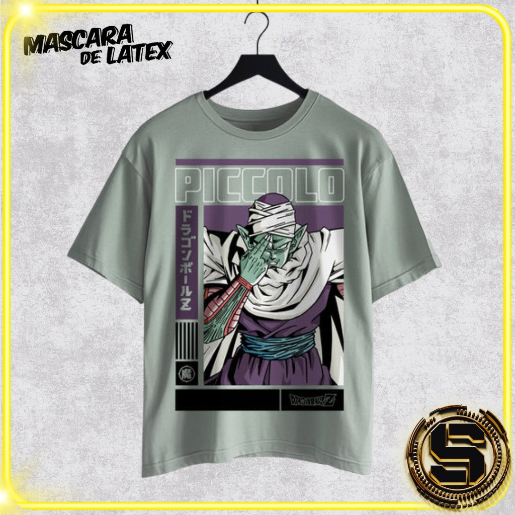 MASCARA DE LATEX PLAYERA DRAGON BALL Z PICCOLO