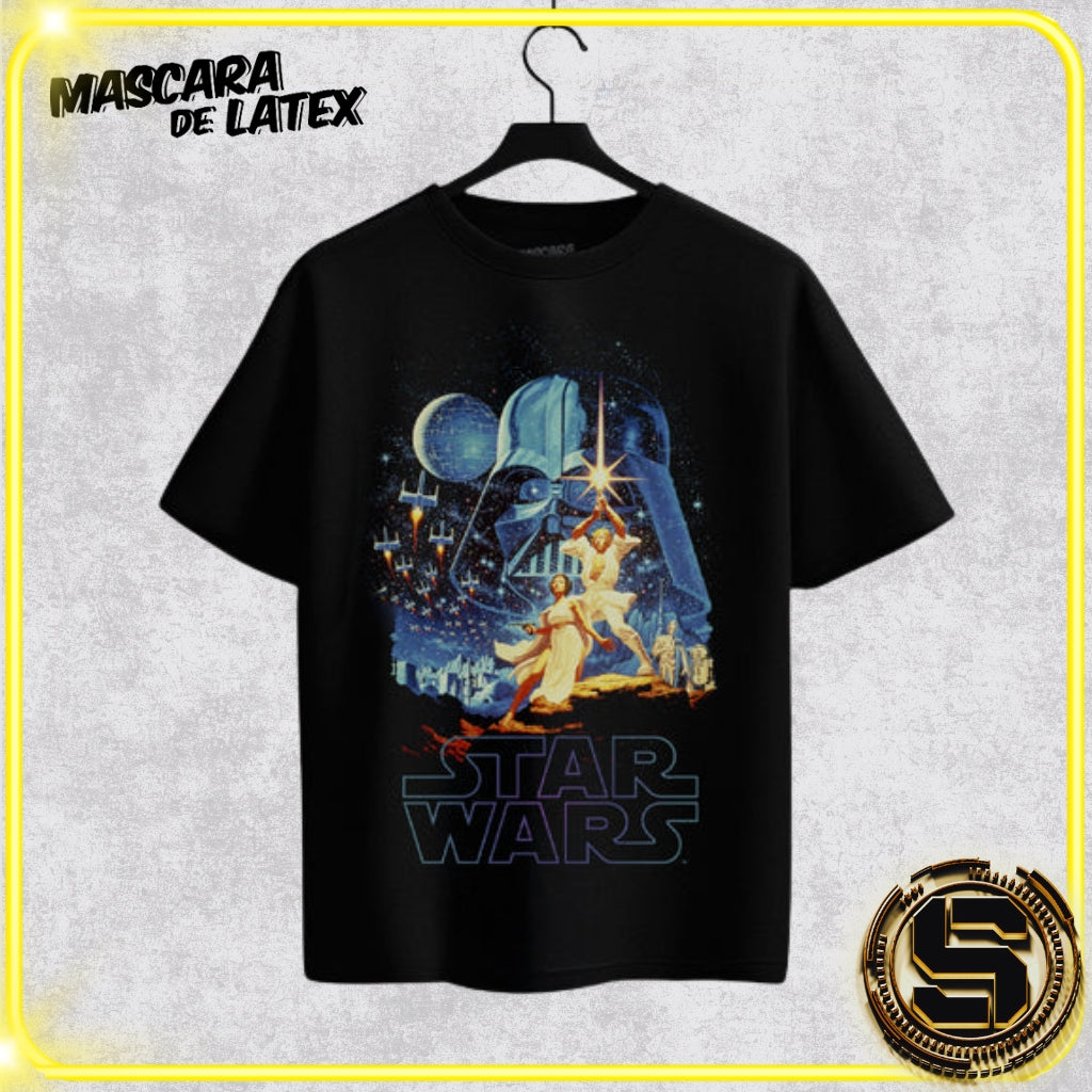 MASCARA DE LATEX PLAYERA STAR WARS EPISODE IV