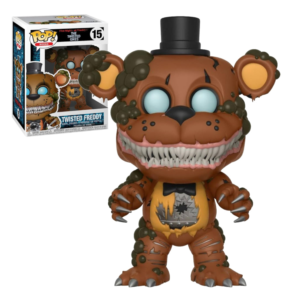 FUNKO POP BOOKS FIVE NIGHTS AT FREDDYS THE TWISTED ONES TWISTED FREDDY 15