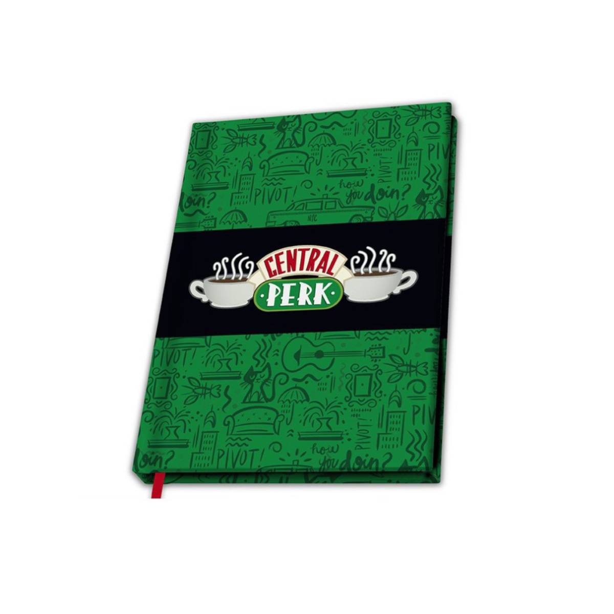 ABYSTYLE NOTEBOOK TV FRIENDS CENTRAL PERK NOTEBOOK