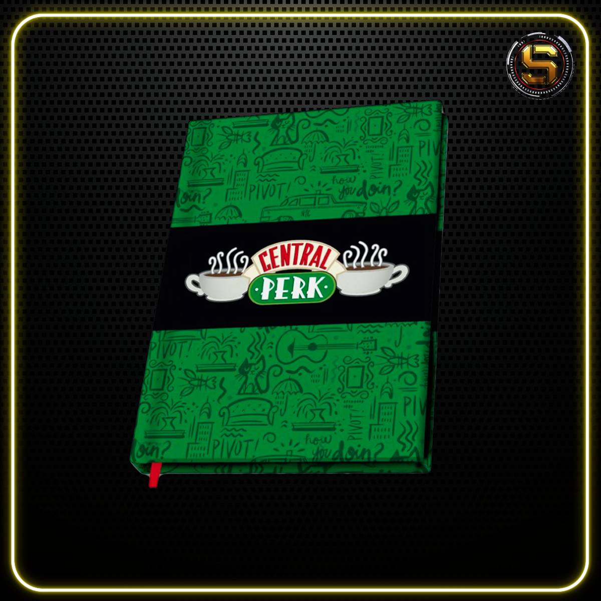 ABYSTYLE NOTEBOOK TV FRIENDS CENTRAL PERK NOTEBOOK