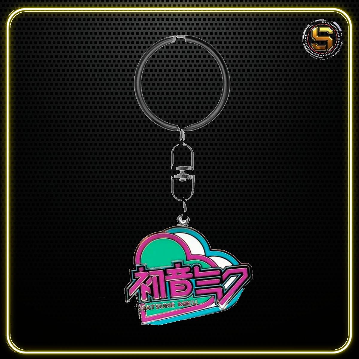 ABYSTYLE KEYCHAIN HATSUNE MIKU HEART X4
