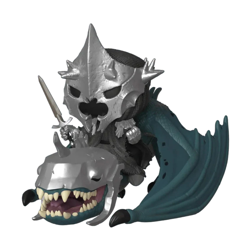 FUNKO POP RIDES MOVIES LORD OF THE RINGS WITCH KING ON FELLBEAST 63