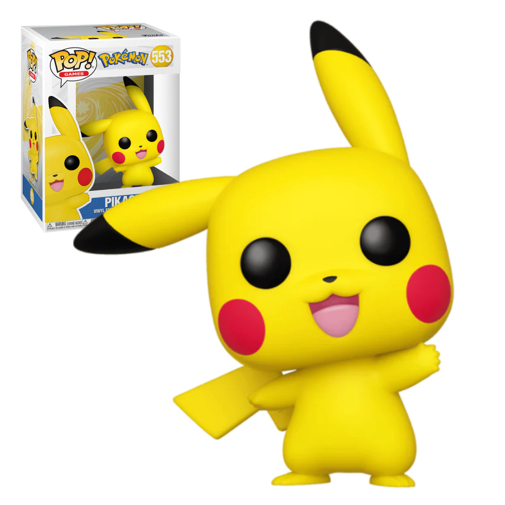 FUNKO POP GAMES POKEMON PIKACHU WAVING 553