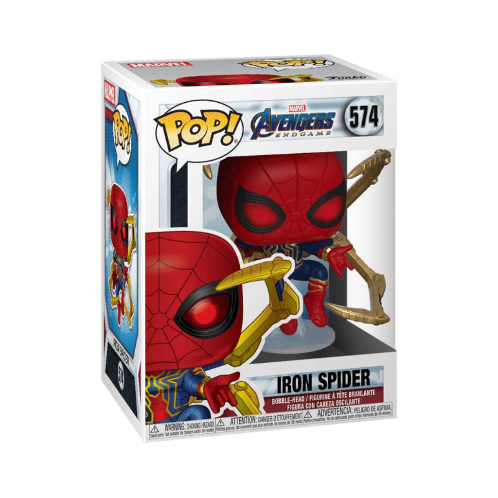FUNKO POP MARVEL STUDIOS AVENGERS ENDGAME IRON SPIDER 574