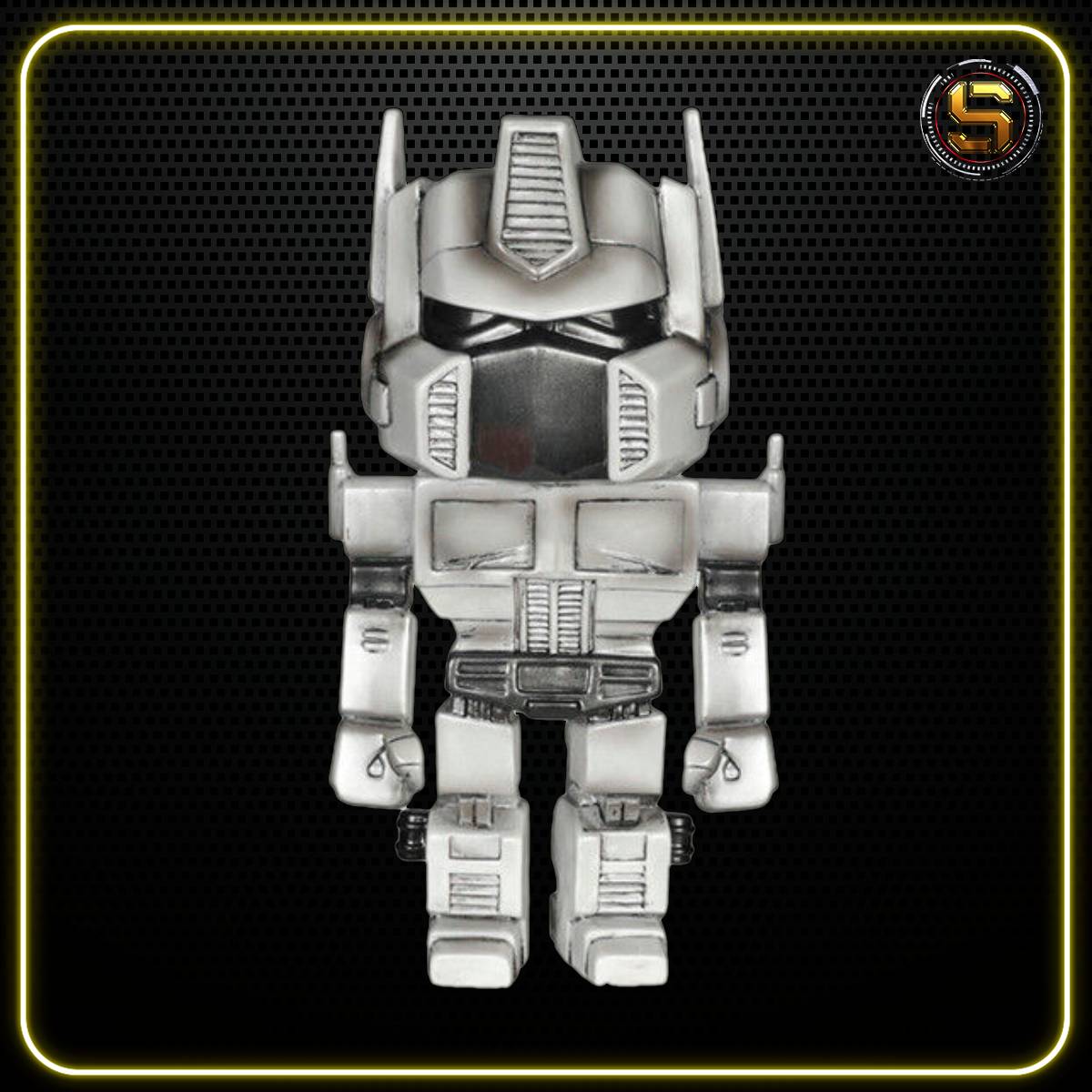 FUNKO HIKARI TRANSFORMERS BLACK AND WHITE OPTIMUS PRIME