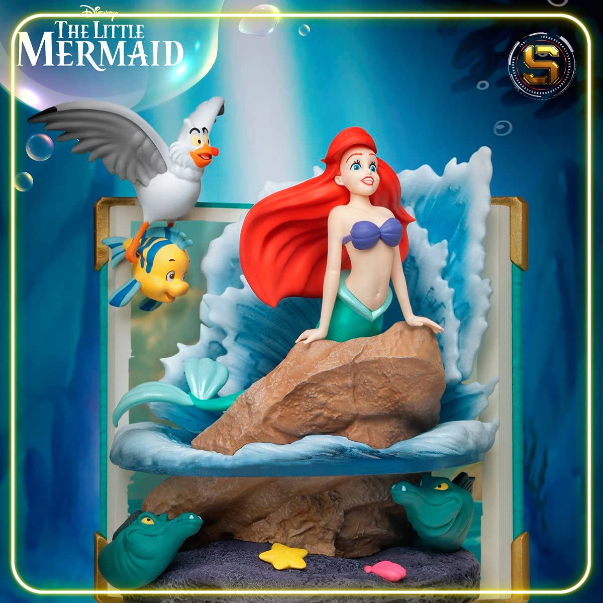 BEAST KINGDOM D-STAGE DISNEY THE LITTLE MERMAID ARIEL STORY BOOK SERIES