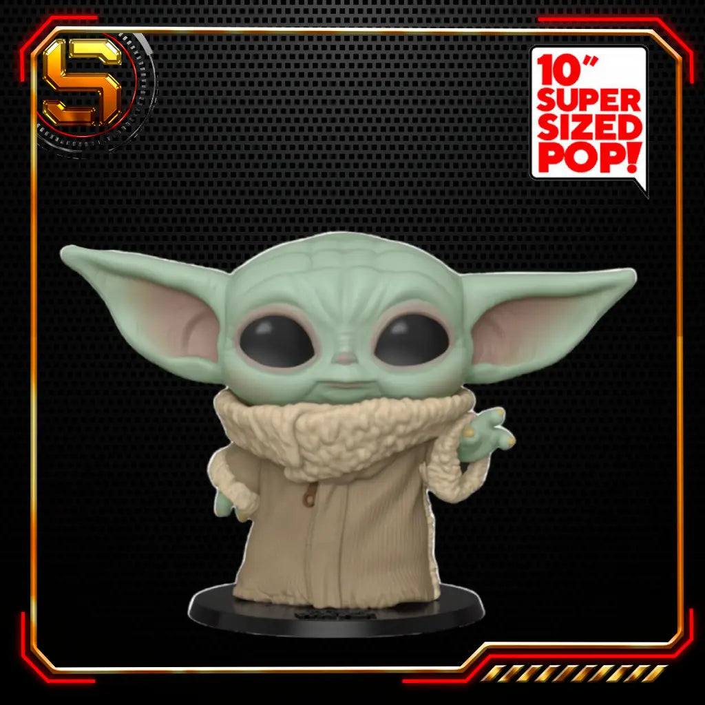 FUNKO POP STAR WARS THE MANDALORIAN THE CHILD 369 JUMBO