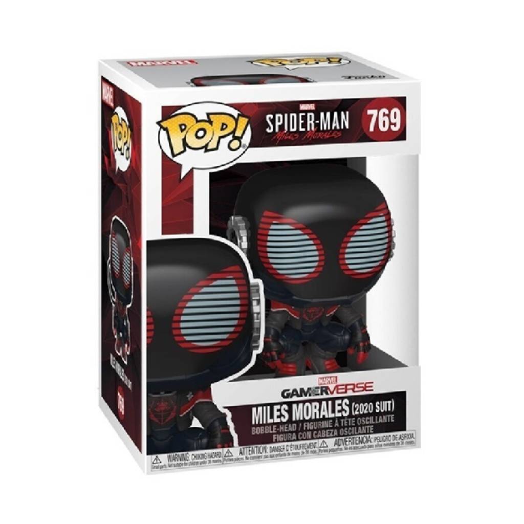 FUNKO POP GAMES MARVEL SPIDERMAN MILES MORALES MILES MORALES (2020 SUIT) 769