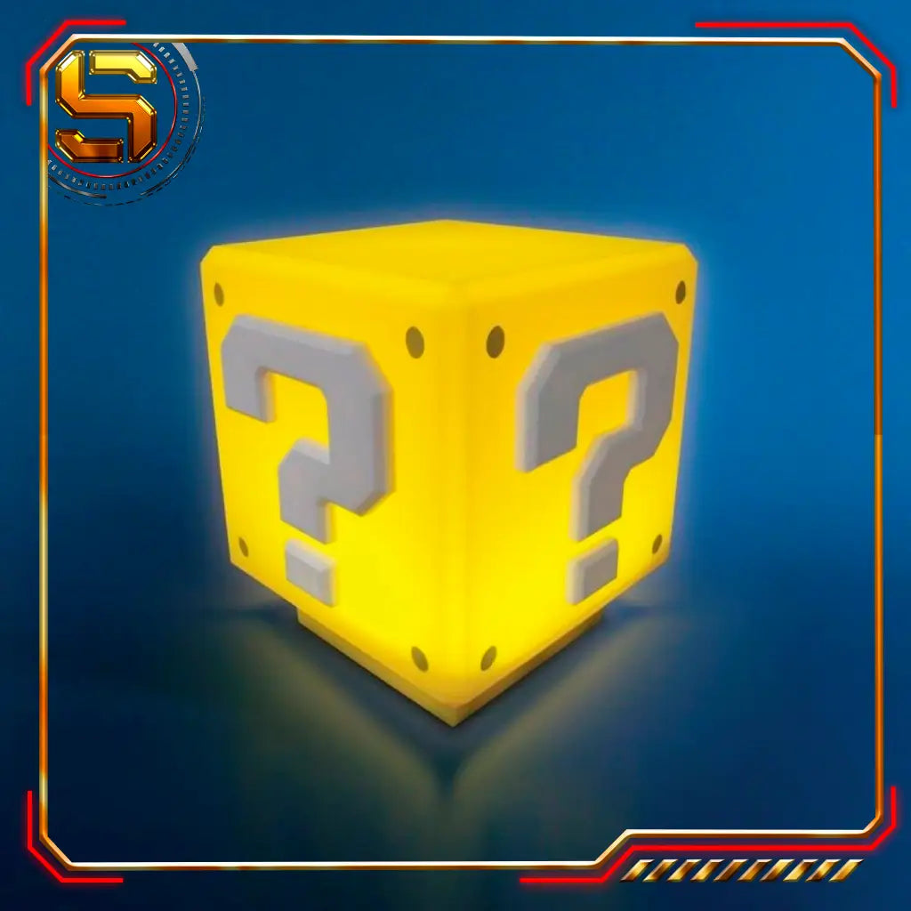 PALADONE GAMES NINTENDO SUPER MARIO MINI QUESTION BLOCK LIGHT