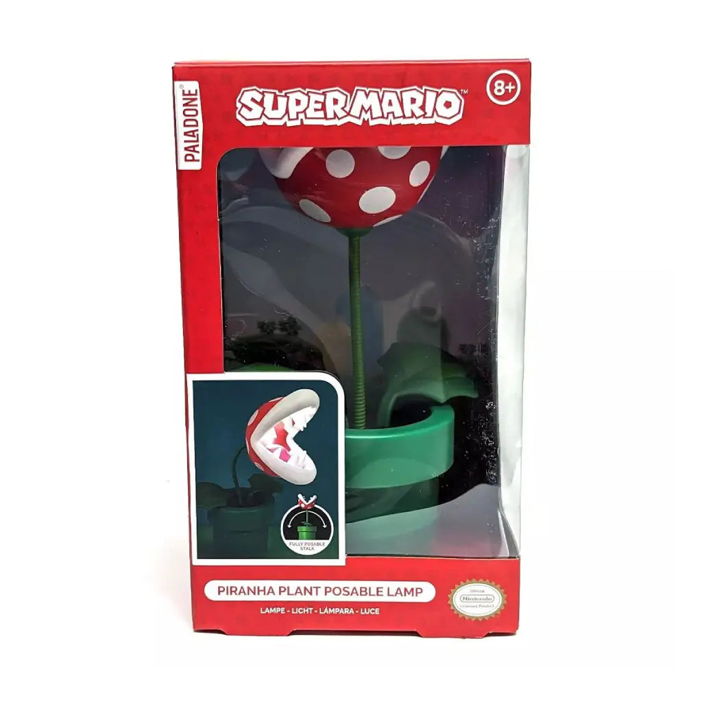 PALADONE GAMES NINTENDO MINI PIRANHA PLANT POSABLE LAMP