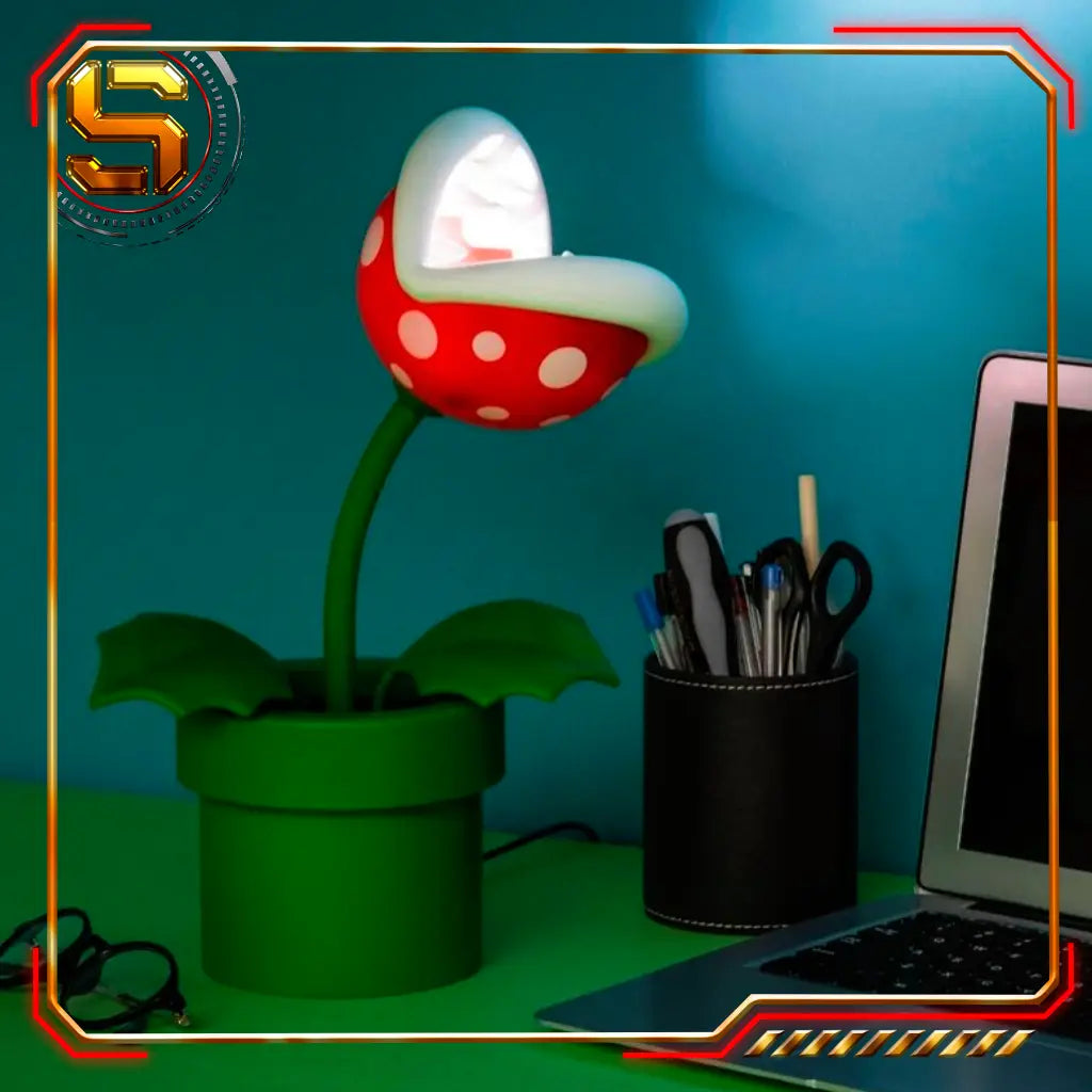 PALADONE GAMES NINTENDO MINI PIRANHA PLANT POSABLE LAMP