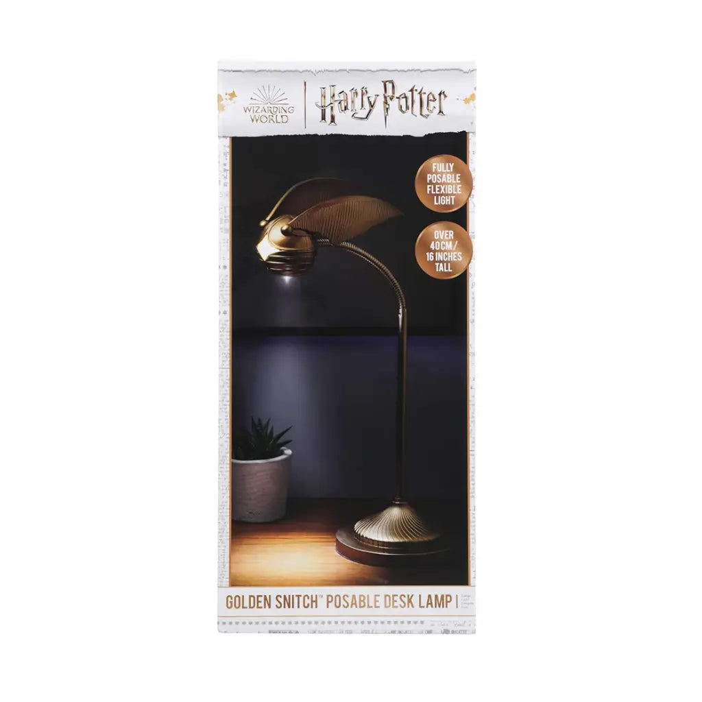 PALADONE HARRY POTTER GOLDEN SNITCH POSABLE DESK LAMP