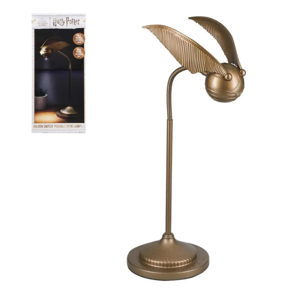 PALADONE HARRY POTTER GOLDEN SNITCH POSABLE DESK LAMP