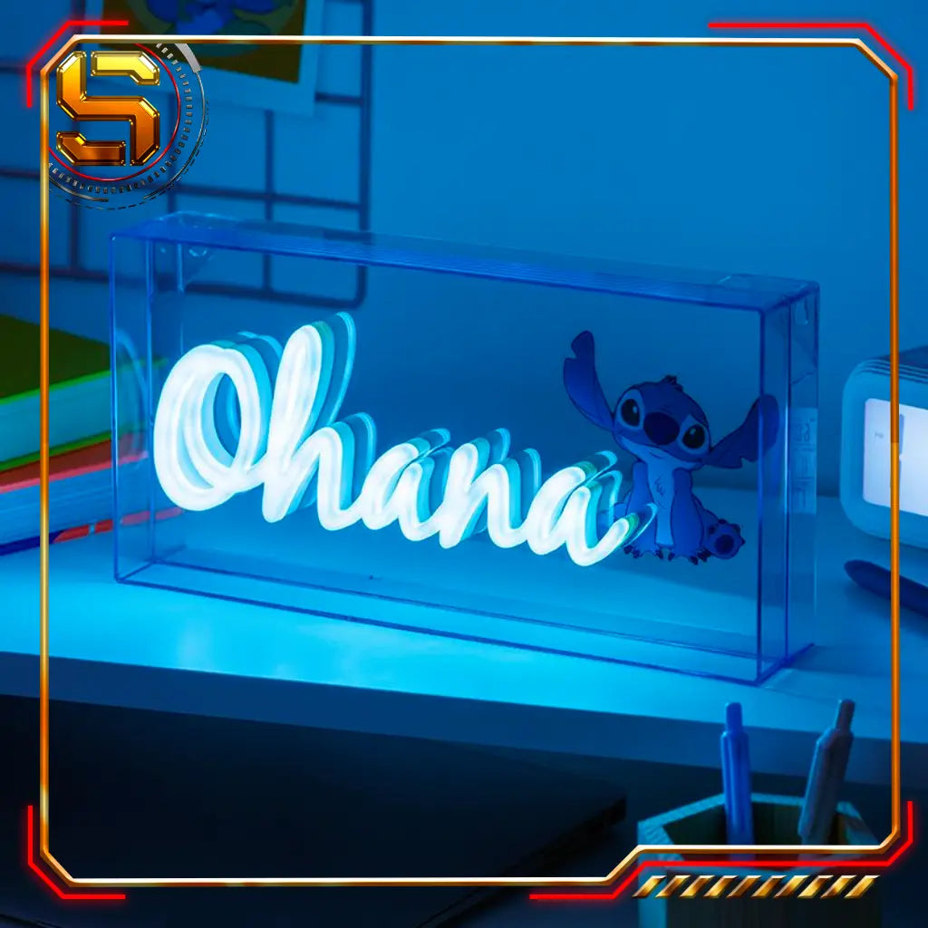 PALADONE DISNEY LILO AND STITCH STITCH OHANA LED NEON LIGHT