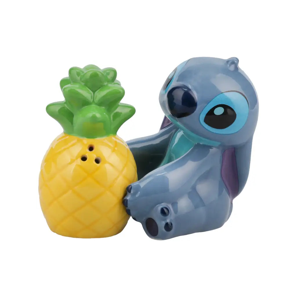 PALADONE DISNEY LILO AND STITCH STITCH AND PINEAPPLE SALT AND PEPPER SHAKERS