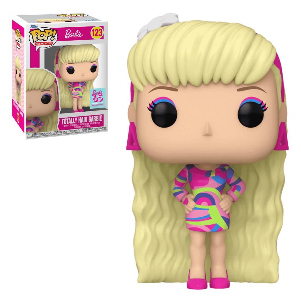 FUNKO POP RETRO TOYS BARBIE 65 YEARS TOTALLY HAIR BARBIE 123
