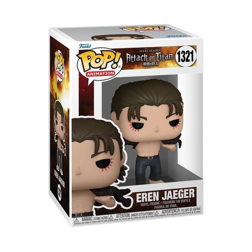 FUNKO POP ANIME ATTACK ON TITAN EREN JAEGER 1321