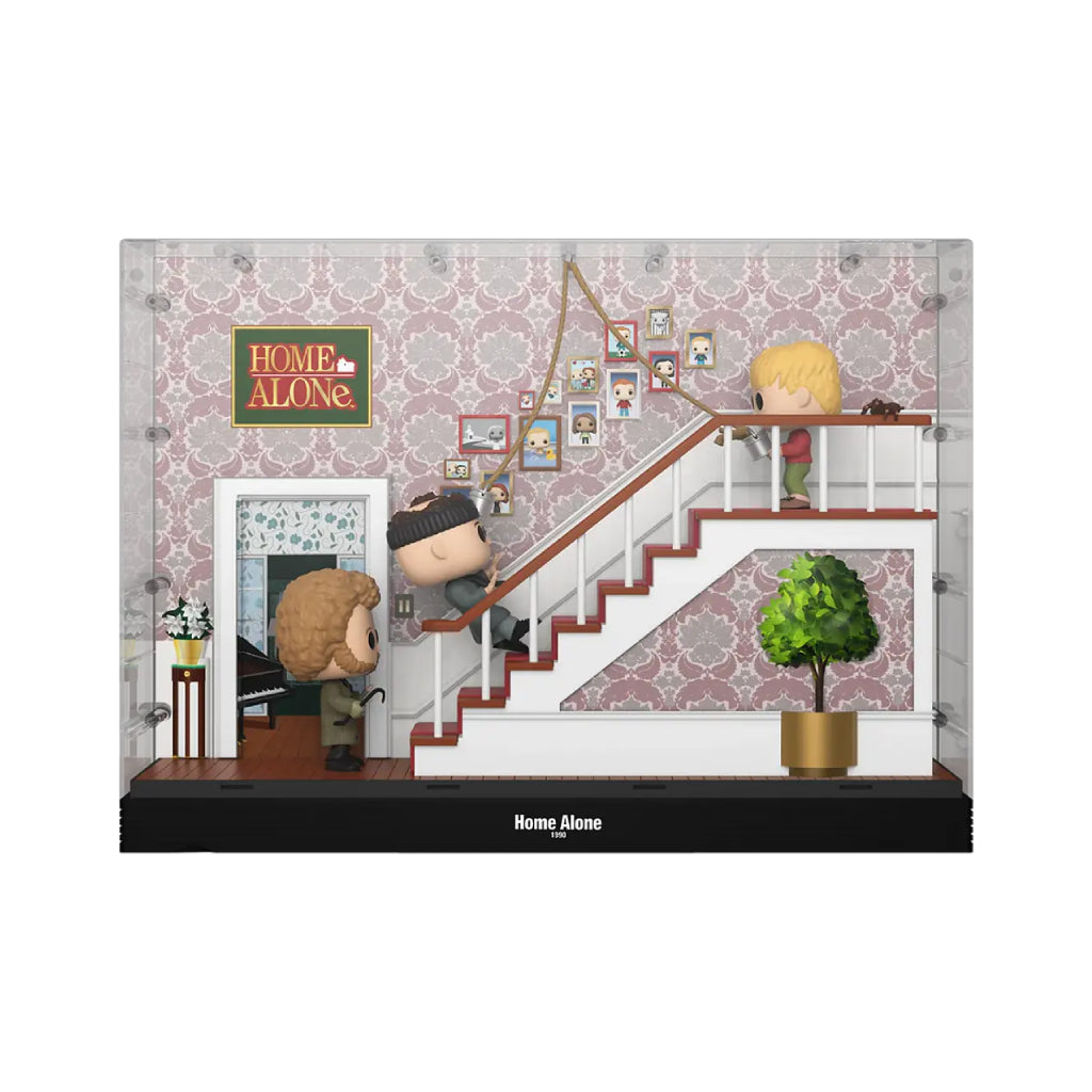 FUNKO POP MOMENTS DLX MOVIES HOME ALONE STAIRCASE 01