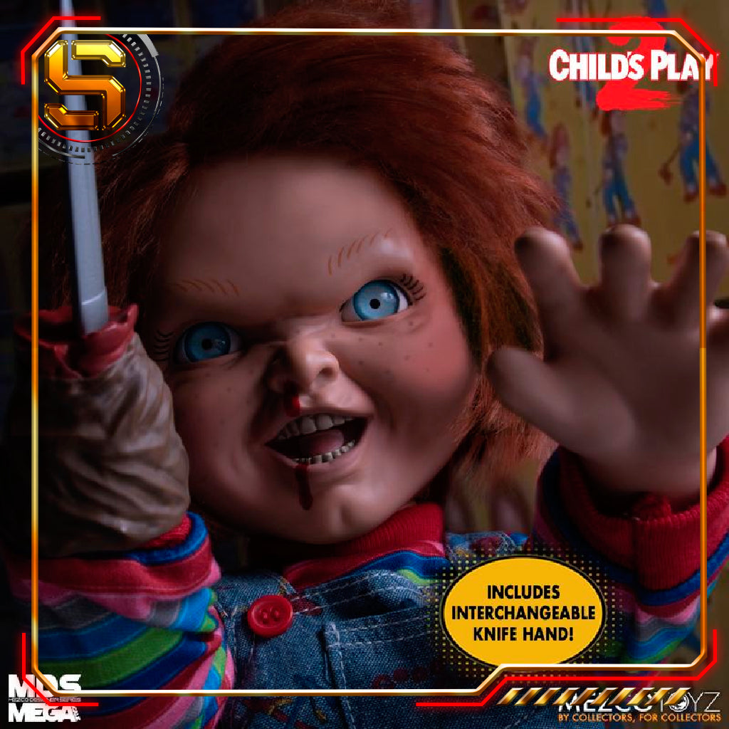 MEZCO MDS MEGA SCALE CHILDS PLAY 2 TALKING MENACING CHUCKY