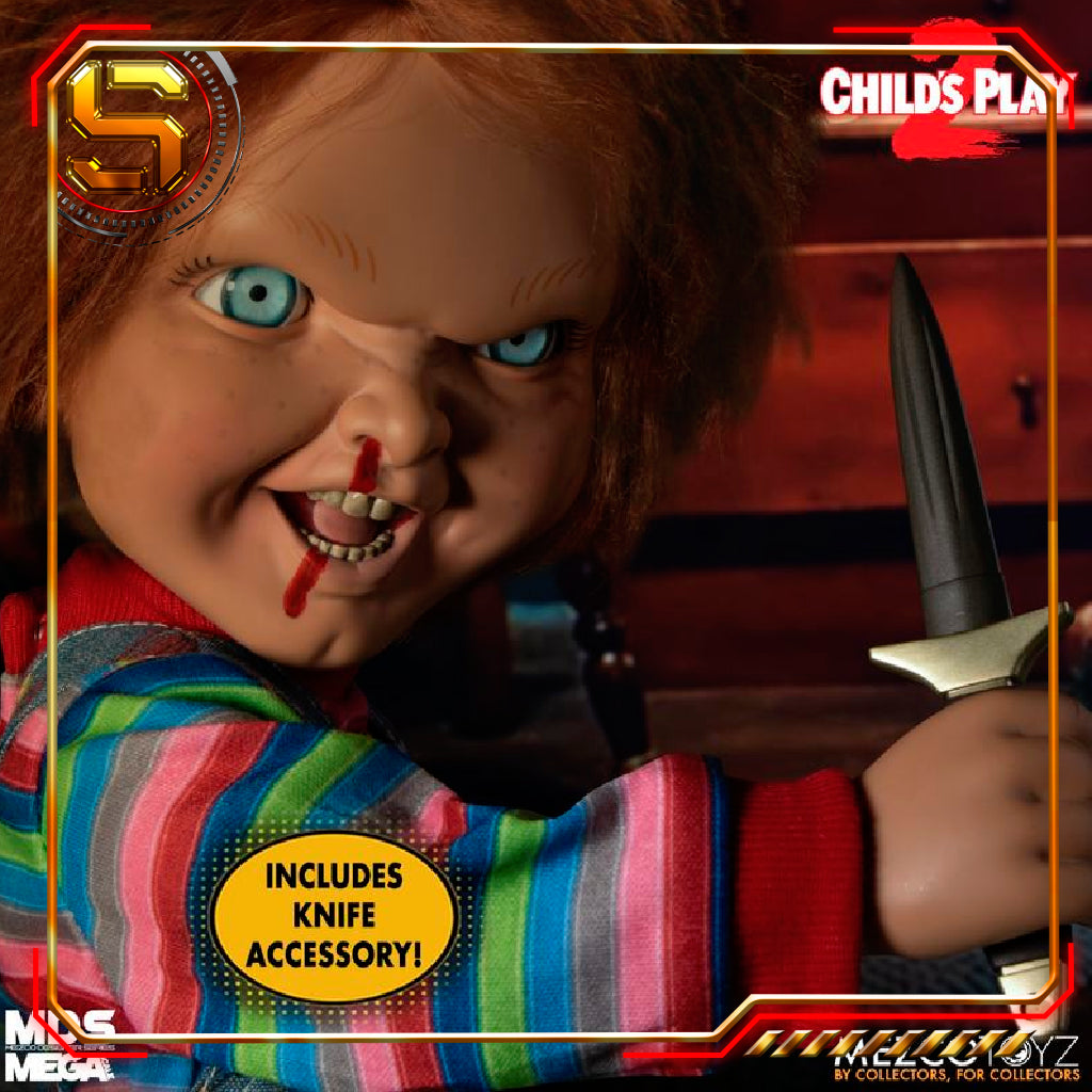 MEZCO MDS MEGA SCALE CHILDS PLAY 2 TALKING MENACING CHUCKY