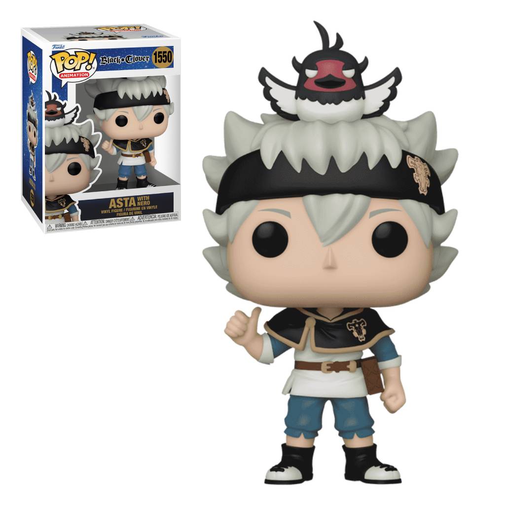 FUNKO POP ANIME BLACK CLOVER ASTA WITH NERO 1550