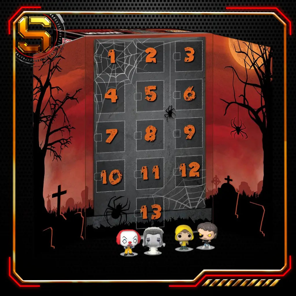 FUNKO POP ADVENT CALENDAR MOVIES HORROR SPOOKY COUNTDOWN