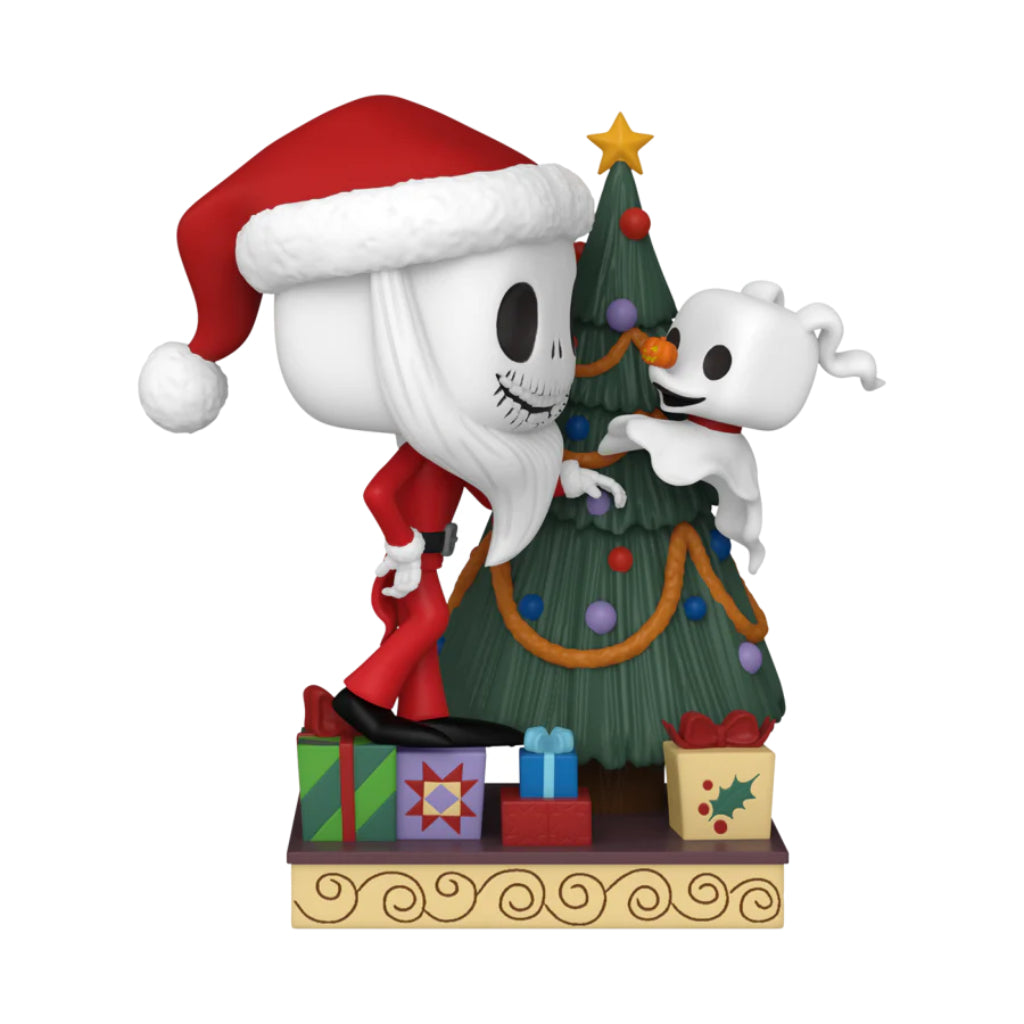 FUNKO POP DELUXE DISNEY NIGHTMARE BEFORE CHRISTMAS JACK AND ZERO WITH TREE 1386