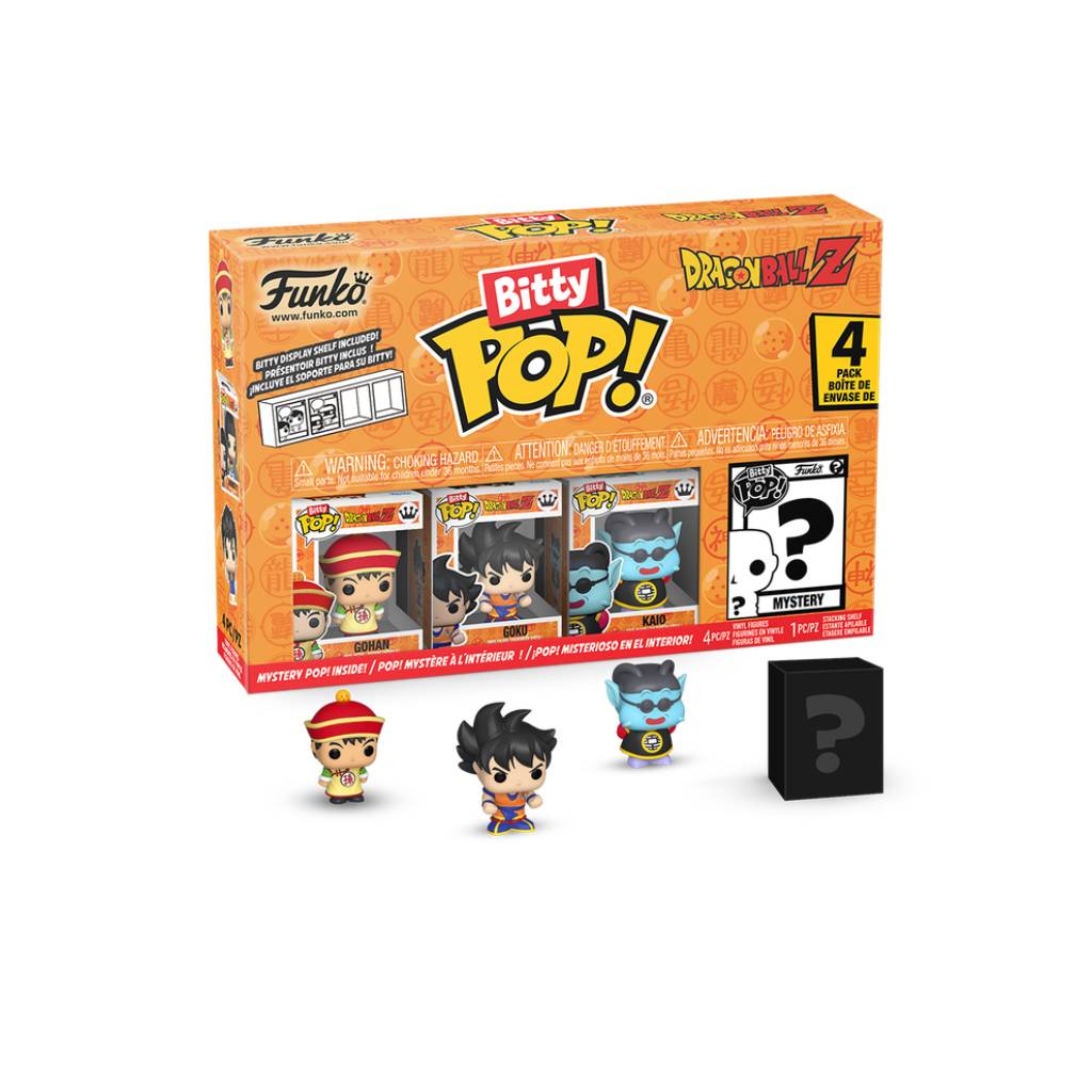 FUNKO BITTY POP ANIME DRAGON BALL Z GOHAN 4PK