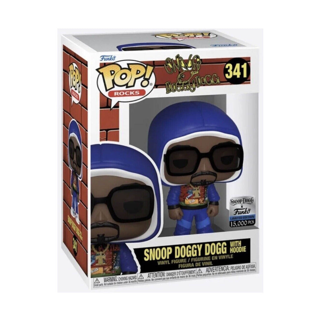 FUNKO POP ROCKS SNOOP DOGG SNOOP DOGGY DOGG WITH HOODIE 341