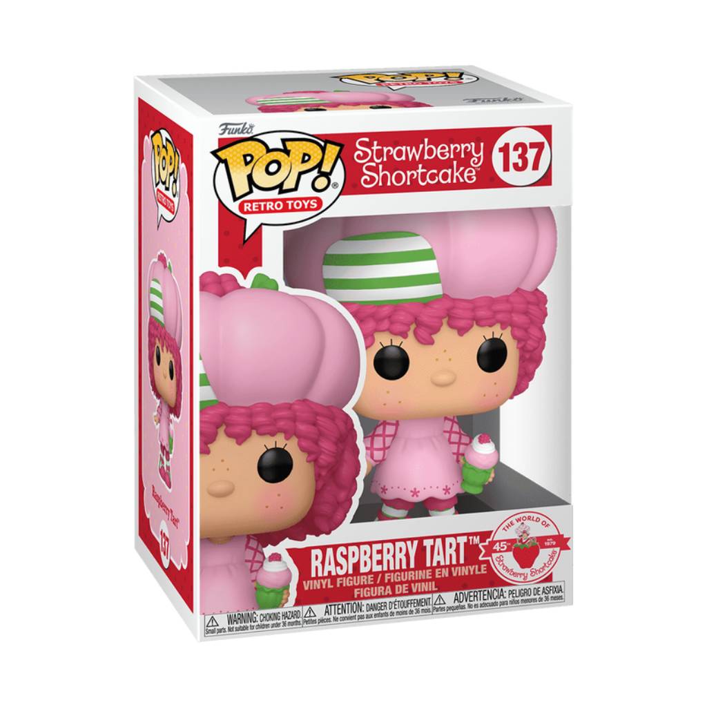 FUNKO POP RETRO TOYS STRAWBERRY SHORTCAKE 45 YEARS RASPBERRY TART 137