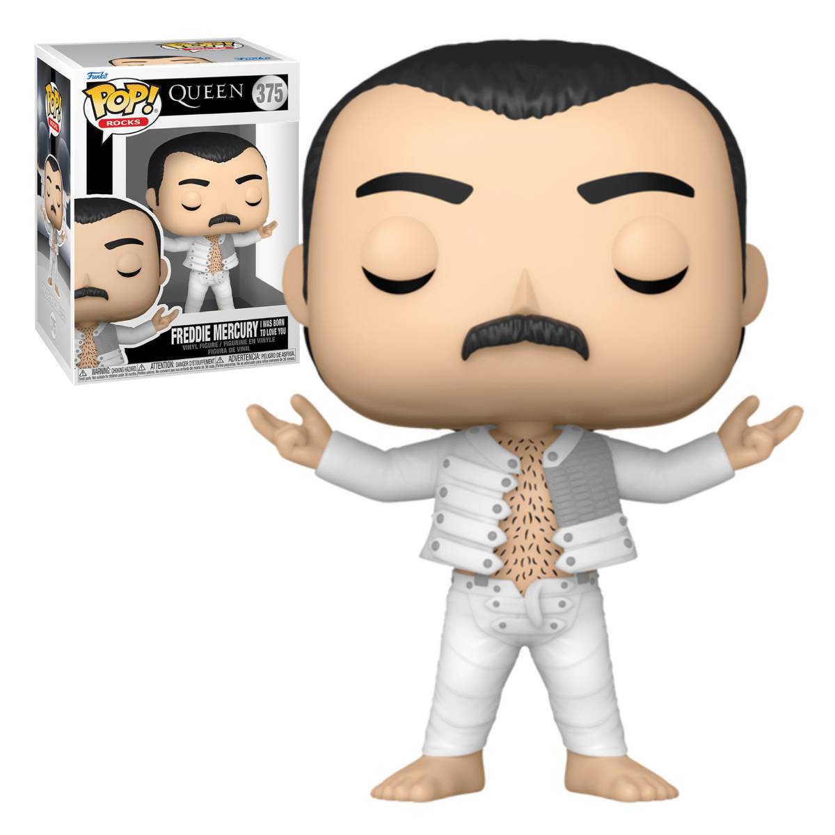 FUNKO POP ROCKS QUEEN FREDDIE MERCURY I WAS BORN TO LOVE YOU 375