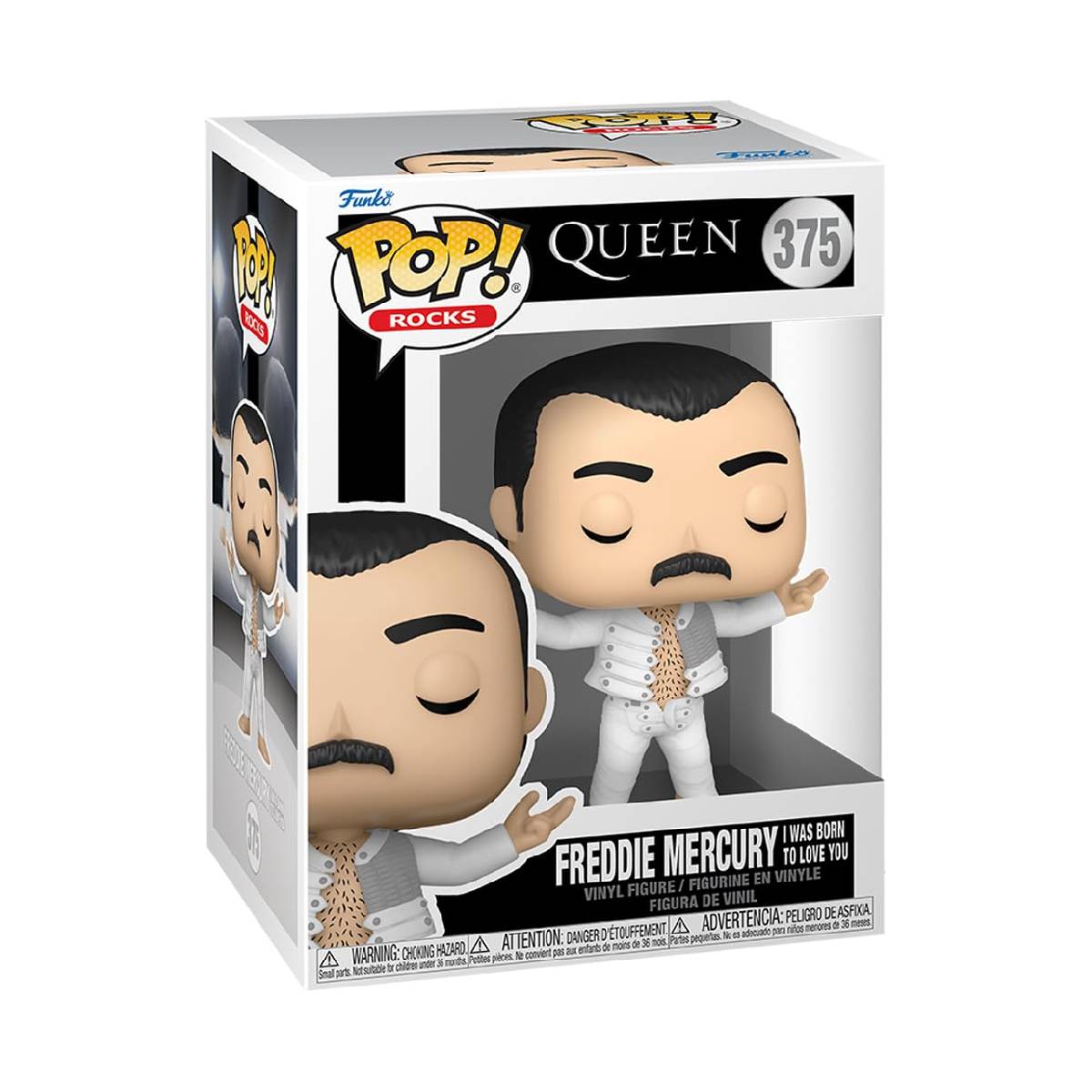 FUNKO POP ROCKS QUEEN FREDDIE MERCURY I WAS BORN TO LOVE YOU 375
