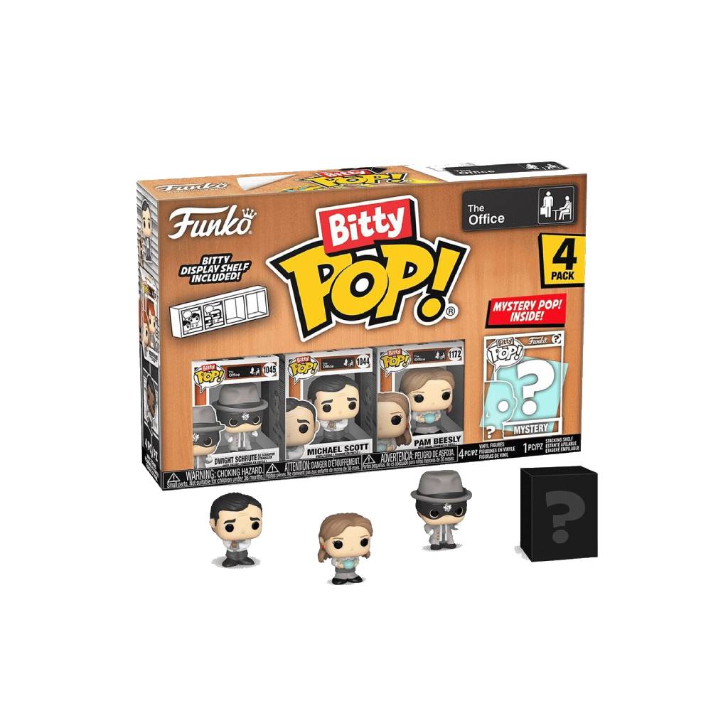 FUNKO BITTY POP TV THE OFFICE DWIGHT THE STRANGLER 4PK