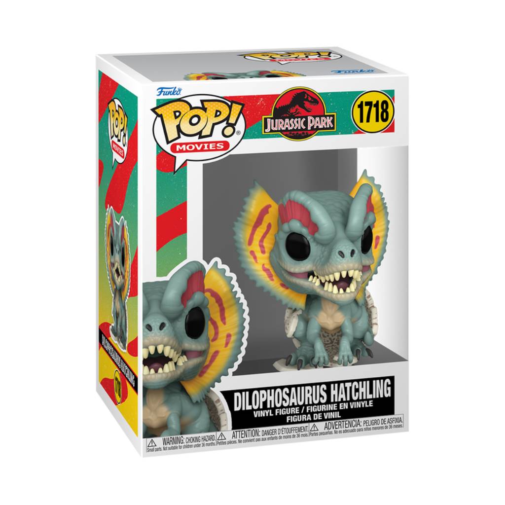 FUNKO POP MOVIES JURASSIC PARK DILOPHOSAURUS HATCHLING 1718