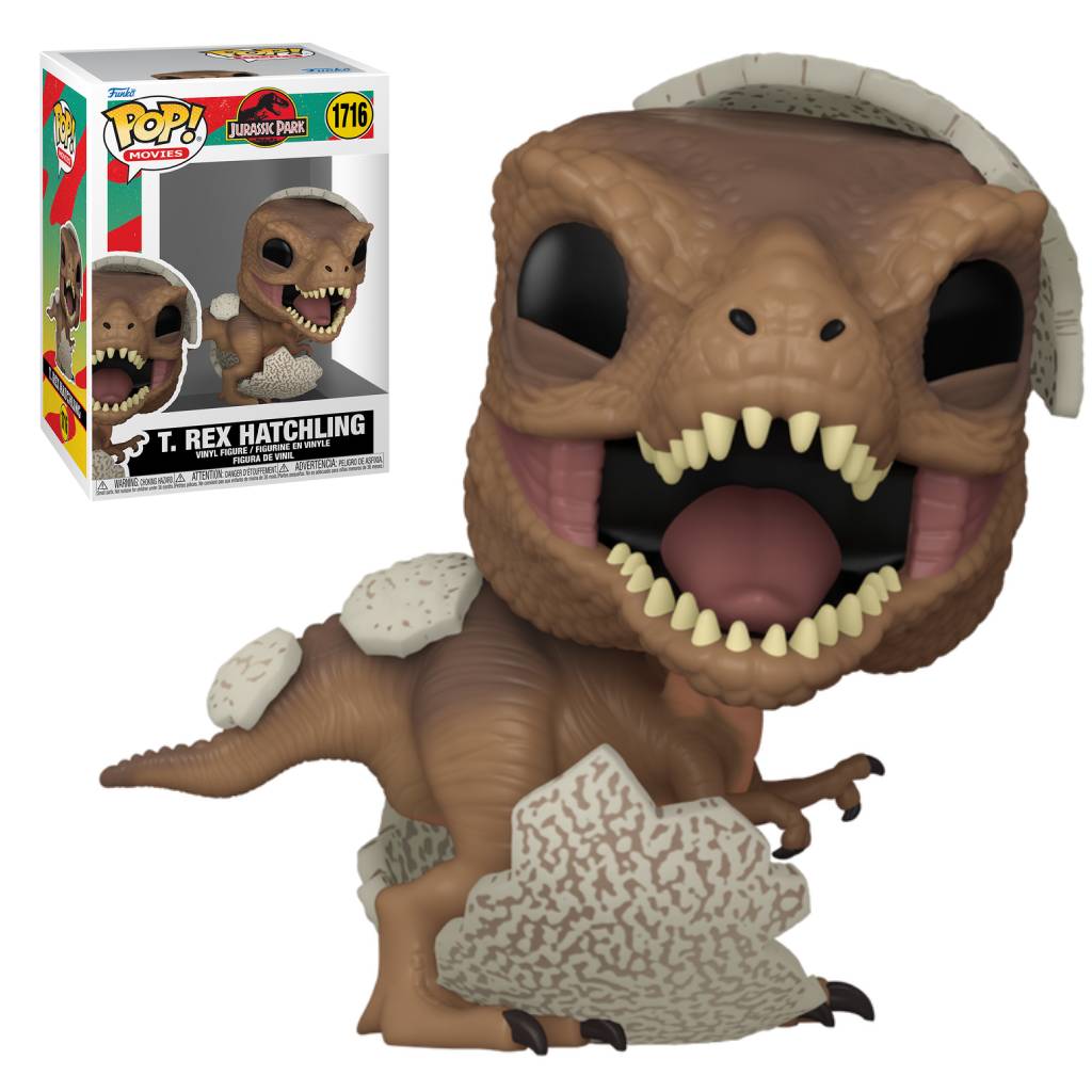 FUNKO POP MOVIES JURASSIC PARK T REX HATCHLING 1716