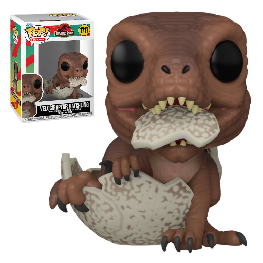 FUNKO POP MOVIES JURASSIC PARK VELOCIRAPTOR HATCHLING 1717