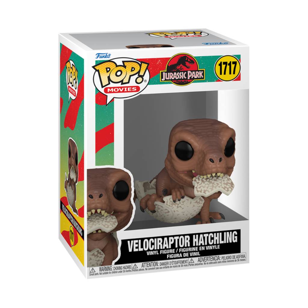 FUNKO POP MOVIES JURASSIC PARK VELOCIRAPTOR HATCHLING 1717