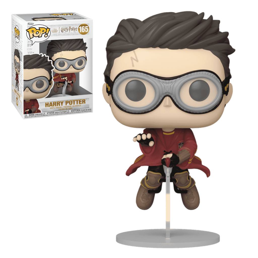 FUNKO POP HARRY POTTER HARRY WITH BROOM (QUIDDITCH) 165